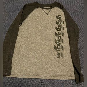 Grey Long Sleeve Under Armour Dri-Fit